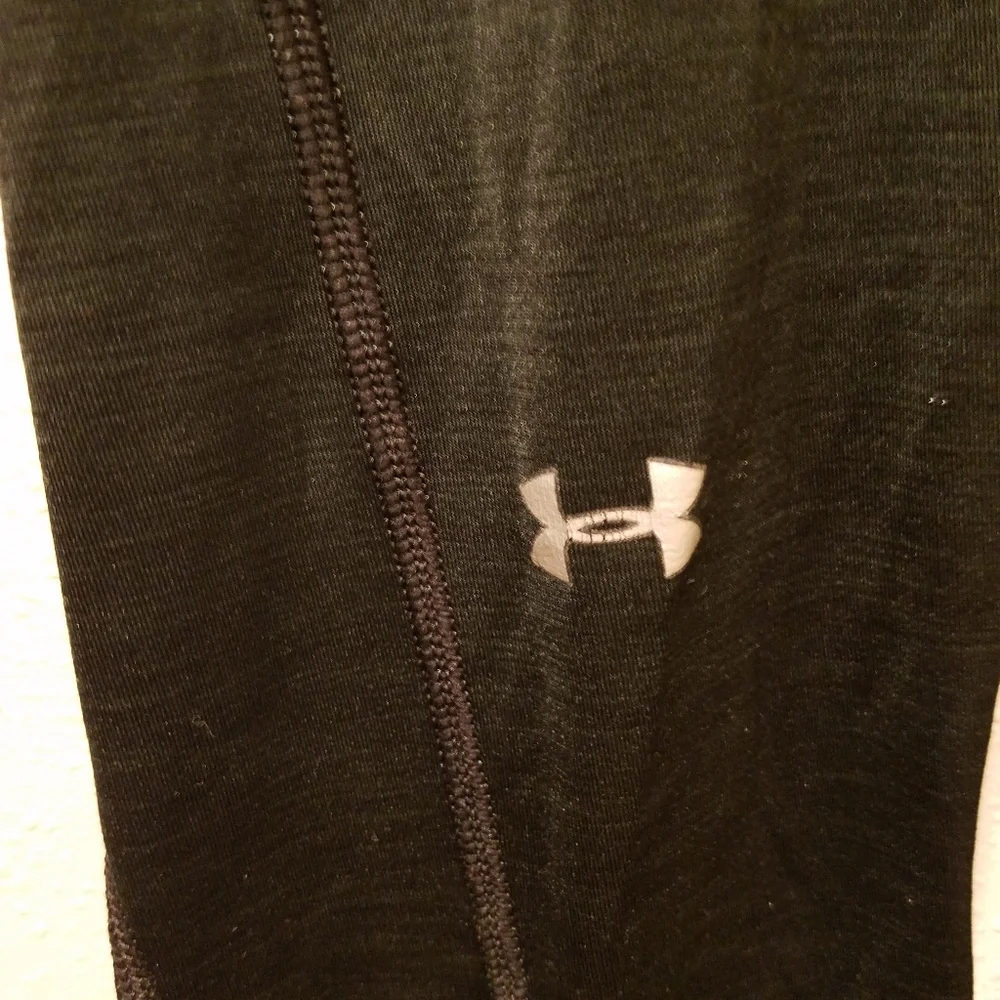 Under Armour black size womens extra small athletic leggings pants - Picture 3 of 3